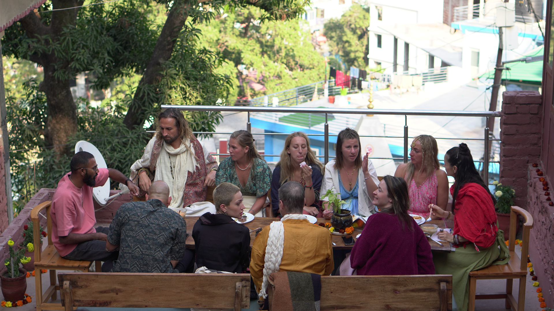Community lunch at Aavya