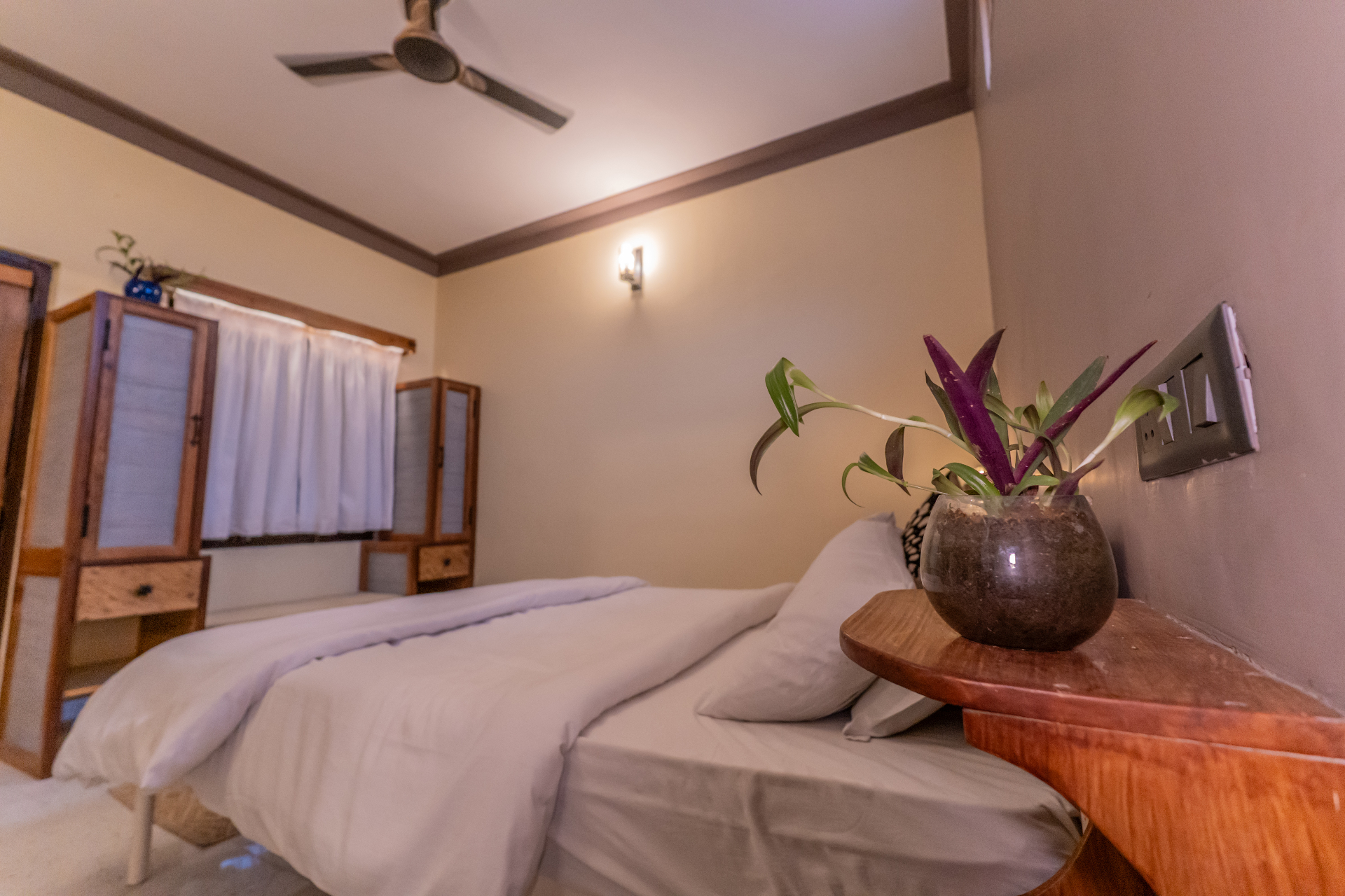 Hillside View Room at Aavya retreat Rishikesh